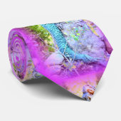 stropdas voor roze en blauwe zeemeermin (Opgerold)