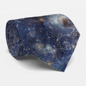 Stropdas voor sterrenruimteconstellaties (Opgerold)