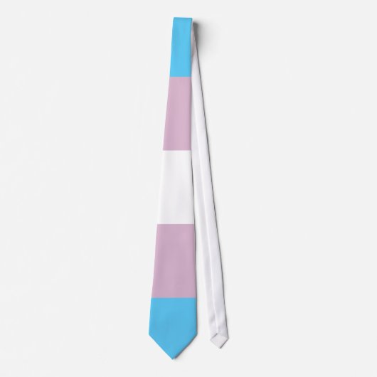 Stropdas voor transgendervlag (Voorkant)
