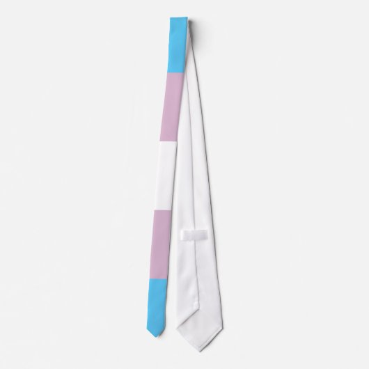 Stropdas voor transgendervlag (Achterkant)
