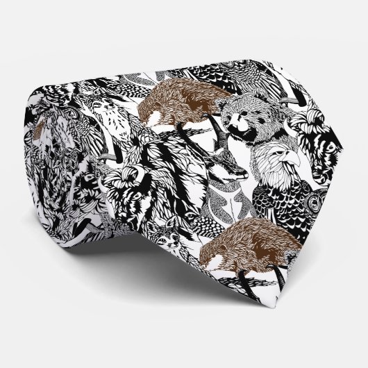 Stropdas voor uitstand-out van beuver (Opgerold)