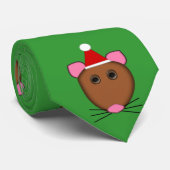 Stropdas voor vrolijk kerstmis (Opgerold)