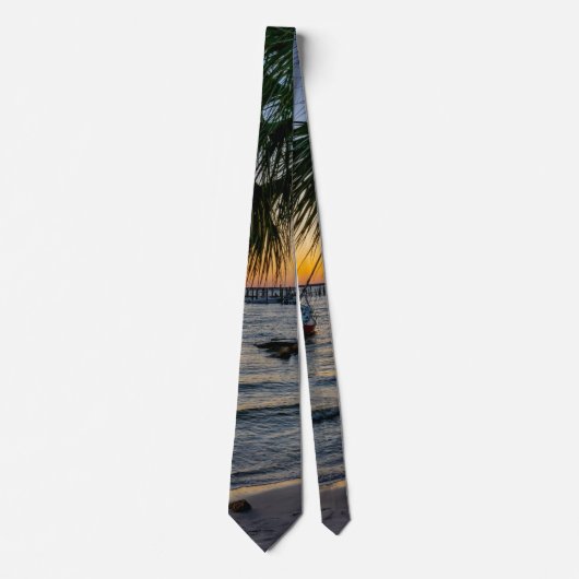 Stropdas voor zonsondergang van Gulf Breeze Florid (Voorkant)