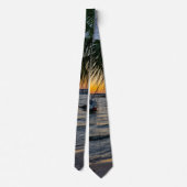 Stropdas voor zonsondergang van Gulf Breeze Florid (Achterkant)