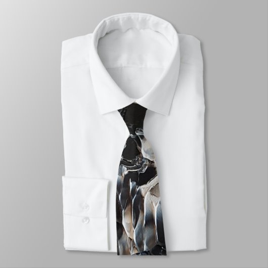 Stropdas voor zwart-wit deco-kunst (Gebonden)