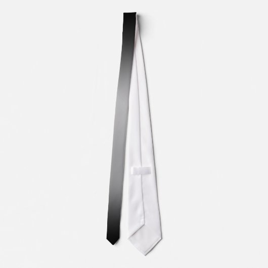 Stropdas voor zwarte en witte gradiënt (Achterkant)