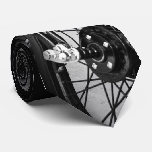 Stropdas voorkant motorfiets Springer (Opgerold)