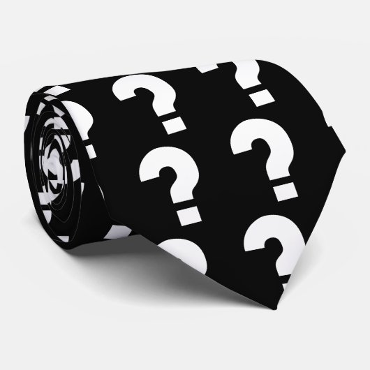 Stropdas Vragen (Opgerold)