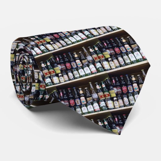 stropdas "WALL OF BEER" (Opgerold)