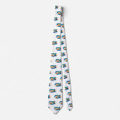 Stropdas - Waterverf Serie: Koi Fish (Voorkant)