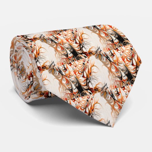 Stropdas wijnbomen (Opgerold)