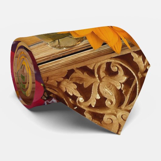 Stropdas wijngaarden (Opgerold)