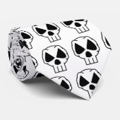 Stropdas (wit) (Opgerold)