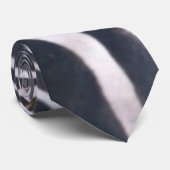 Stropdas Zebra Stripes (Opgerold)