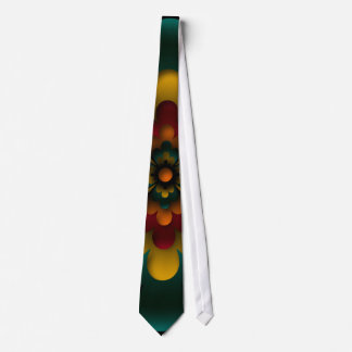 Stropdas, Zen Flower, Rasta Red, Yellow, Green Stropdas