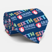 Stropdas zesde graad leraar (Opgerold)