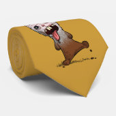 Stropdas Zombie Bunny (Opgerold)