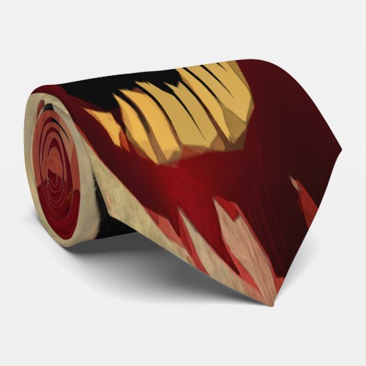 Stropdas Zombie Face (Opgerold)