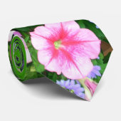 Stropdas zomerbloemen (Opgerold)