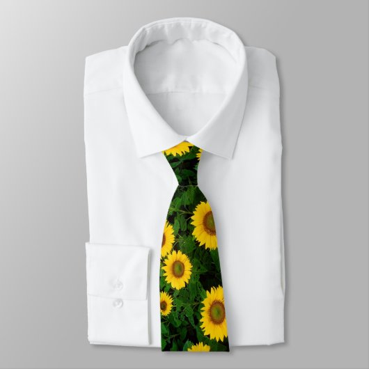 Stropdas zonnebloemen (Gebonden)