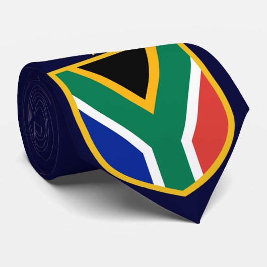 Stropdas Zuid-Afrika - Aangepast (Opgerold)