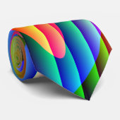 Stropdas: Zuidwestelijke Zonsondergang Stropdas (Opgerold)