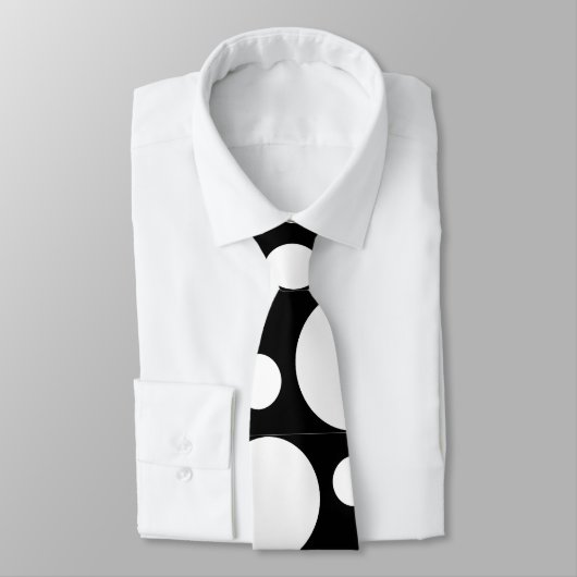 Stropdas zwart-wit (Gebonden)