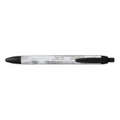 Stropdas Zwarte Inkt Pen (Achterkant)