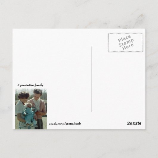 Stropdassen Briefkaart (Achterkant)