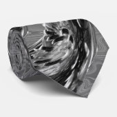 Stropdassen distelbloem - grijs/grijs (Opgerold)