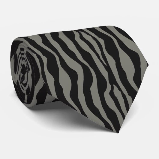 Stropdassen met gestripte dieren voor mannen (Opgerold)