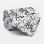 stropdassen met Peter Max-stijl dalmation (Opgerold)