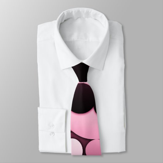 Stropdassen met roze en ongewapende polka (Gebonden)