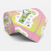 STROPDASSEN - MOJITO RECIPE COCKTAIL ART (Opgerold)