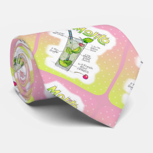 STROPDASSEN - MOJITO RECIPE COCKTAIL ART