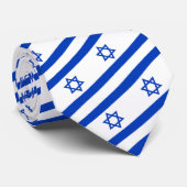 Stropdassen van de Israëlische vlag mode, bedrijf (Opgerold)