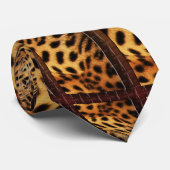 Stropdassen van de luipaard - aanpasbaar (Opgerold)
