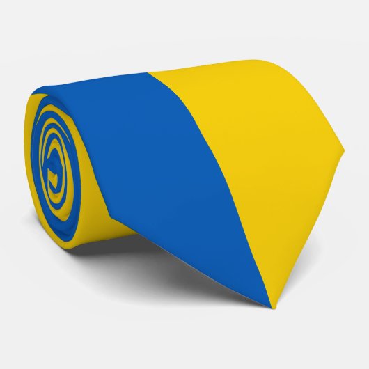 Stropdassen van de Oekraïense vlag (Opgerold)