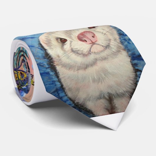 Stropdassen van fretten Galore (Opgerold)