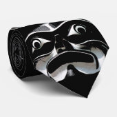 Stropdassen van totem Pole First Nations Art Strop (Opgerold)