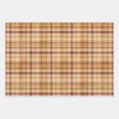 Stropdassen van vaderdag, bril en snaardewerk inpakpapier vel (Voorkant 2)