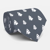 Stropdassen - Witte kerstdecoraties (Opgerold)