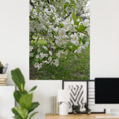 Stropjes bloesems poster (Thuiskantoor)