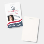 Stroud Area Homeschool Leraar/Ouder ID Badge (Voor- en achterkant)