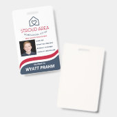 Stroud Area Homeschool Student ID Badge (Voor- en achterkant)