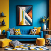 Structural Chromatism Canvas Afdruk