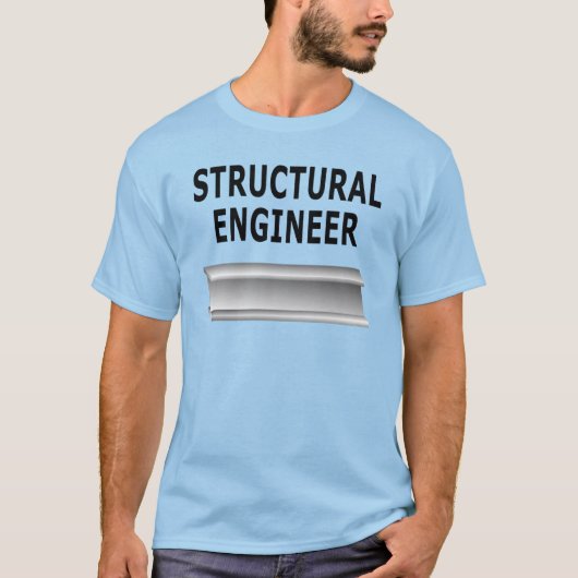 Structural Engineer Beam T-shirt (Voorkant)