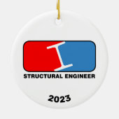 Structural Engineer League Keramische Versiering Keramisch Ornament (Achterkant)