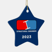 Structural Engineer League Keramische Versiering Keramisch Ornament (Rechts)