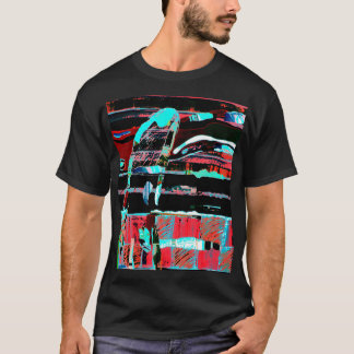 Structural Interference – Abstract Art Graphic Tee T-shirt